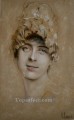若い女性の肖像画 フランツ・フォン・レンバッハ